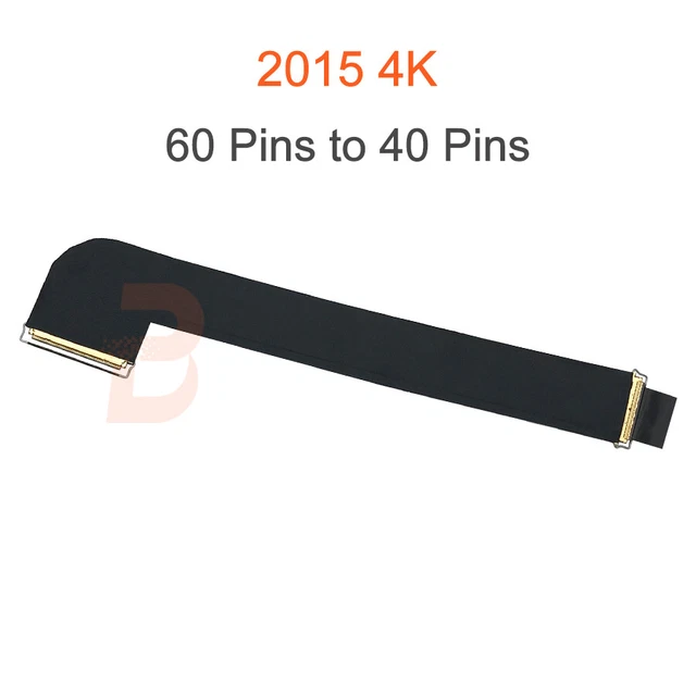 New LCD LED LVDS Display Screen Flex Cable For iMac 21.5" A1418 2015 4K MK452