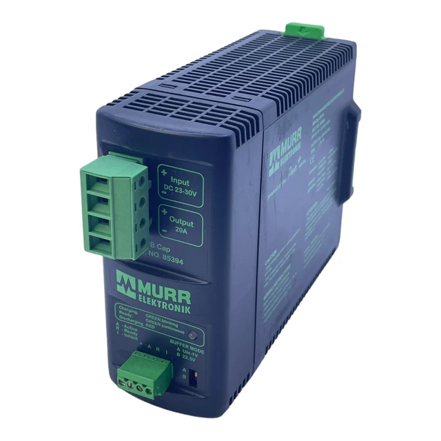 Murr Elektronik MB-Cap20/24 Energiespeicher 85394 Input DC 23-30V Output 20A