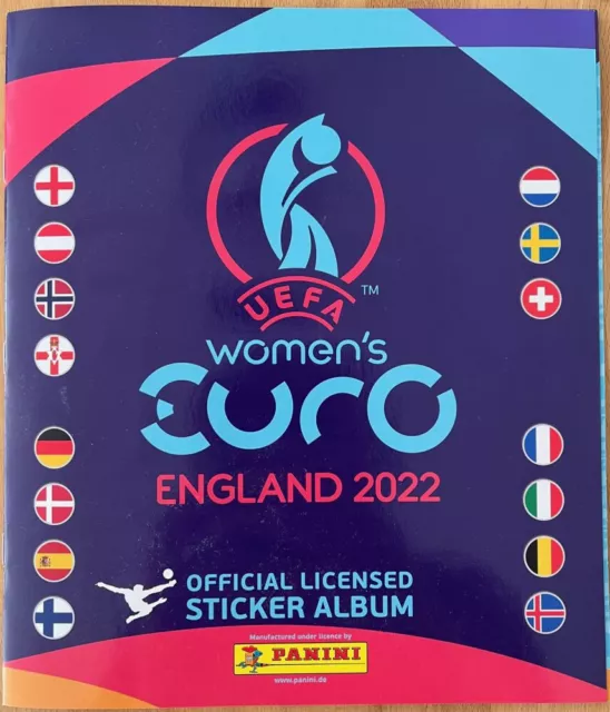 Panini UEFA Frauen Womens Euro 2022  - Sticker zum Aussuchen | immer 3 St.