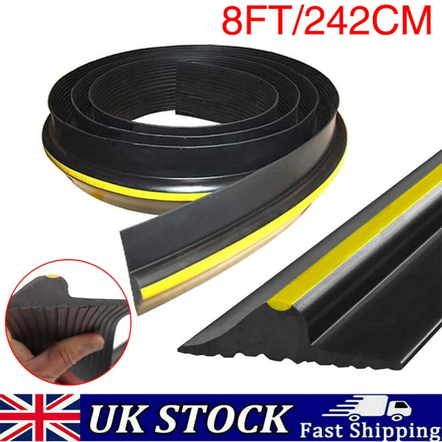 HEAVY DUTY GARAGE Door Floor Threshold Weather Seal Rubber Draught Rain ...