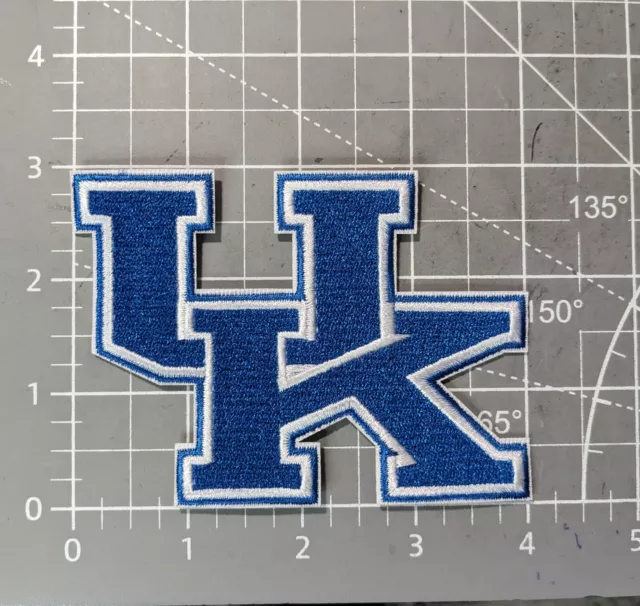 University of Kentucky Wildcats Patch UK College Sports Embroidered Iron On 3x4" 2