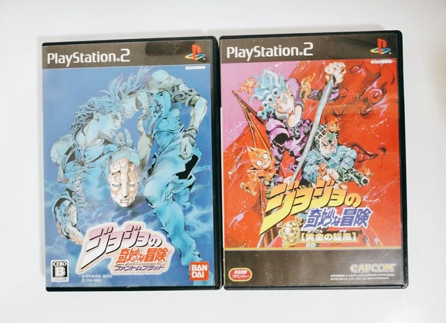 JoJo's Bizarre Adventure Ougon no kaze PS2 Japanese version PlayStation 2  Game