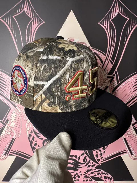 ExclusiveFitted Houston Colt .45s “40 Years” (Size 7 1/8) Real Tree Camo Crown