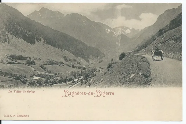 CPA 65 - BAGNIERE-DE-BIGORE - The Valley of Gripp
