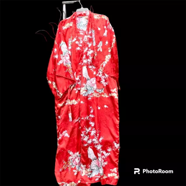 Vintage Kimono, Authentic Japanese Marukyo Kimono, Japanese Kyoto Japan 70s