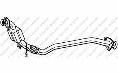 Bosal Bosal 099-596 Pot Catalytique pour Opel Corsa B 1,0 I 12V 54PS 40KW X10XE 96-00 