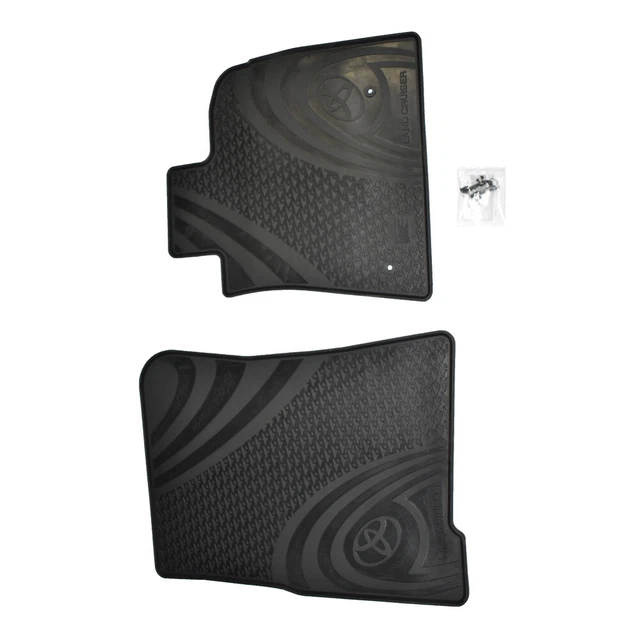 GENUINE TOYOTA LANDCRUISER 200 Front Rubber Floor Mats Set 2007 - 01