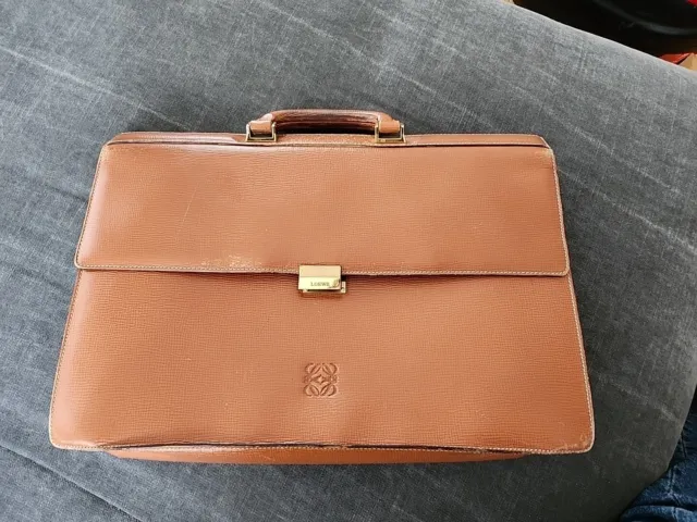 LOEWE Business Bag Briefcase USED T20951