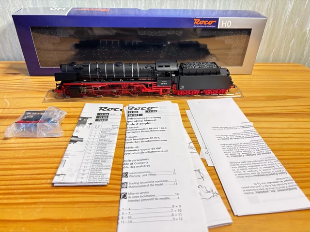 ROCO 72194 BR01 Bayrisches Eisenbahn Museum Schnittstelle Papiere ...