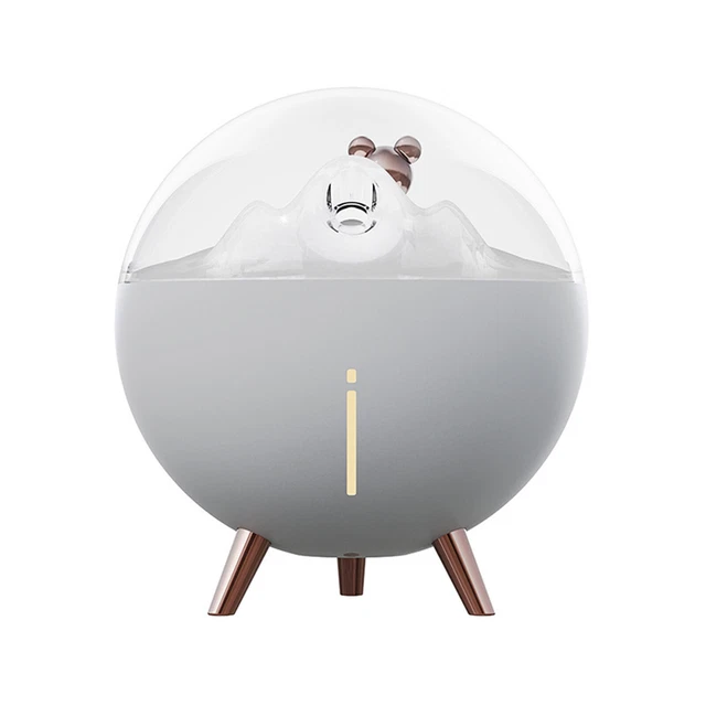 LAMON  Space Bear Humidifier USB Mini Cartoon Night Light  Fog Desktop Office
