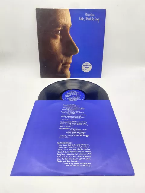 PHIL COLLINS HELLO i must be going LP vinyl album £10.99 PicClick UK