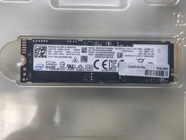 NEW INTEL PRO 7600p SSDPEKKF256G8 256GB M.2 3D TLC PCIe NVMe SSD