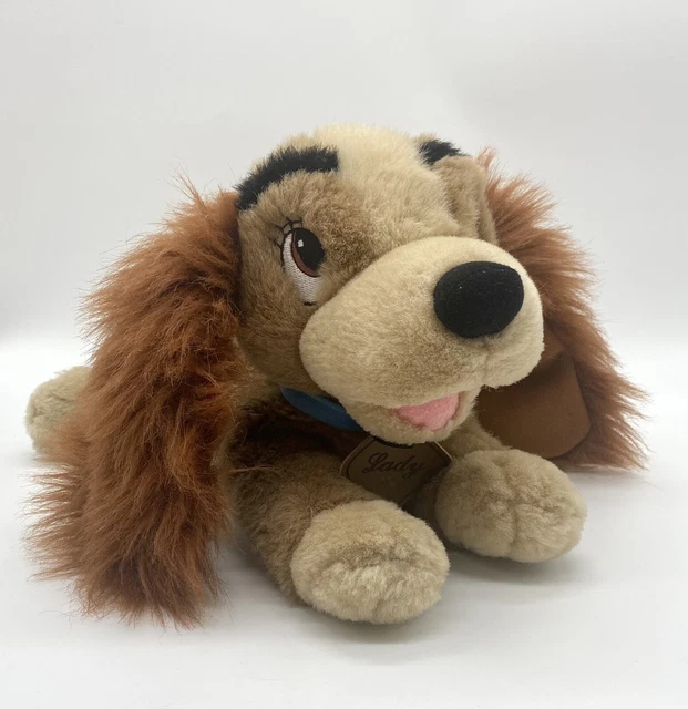WALT DISNEY LADY And The Tramp Lady Plush 14" Stuffed Animal Toy Brown ...