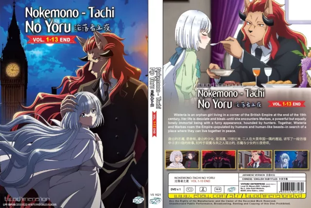 ANIME DVD~Nokemono-tachi No Yoru(1-13End)English subtitle&All region+FREE GIFT