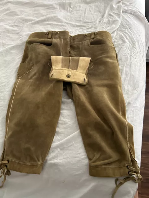 Original GOAT Leather Hosen from Germany Meindl men Octoberfest 56