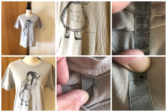 FURNITURE GIRLS Mommys Little Helper Creepy No Face Doll Seattle Indie Rock Tee