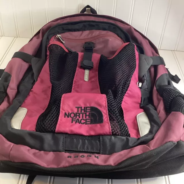 The North Face RECON Backpack Black Hiking Outdoor Laptop  Camping