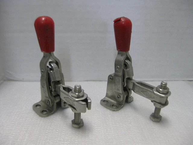 Destaco 202-USS Vertical Hold-Down Toggle Locking Clamp 250 LBS Lot of 2