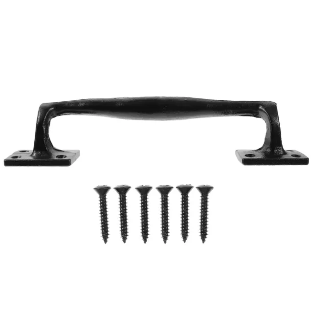 Cast Iron Rustic Replacement Vintage Barn Door Handle Gate Handle