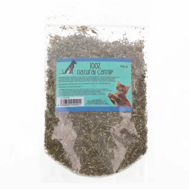 Extra Dried 100% 40g Natural Catnip Extra Strong Organic Herbs Catnip For Cat