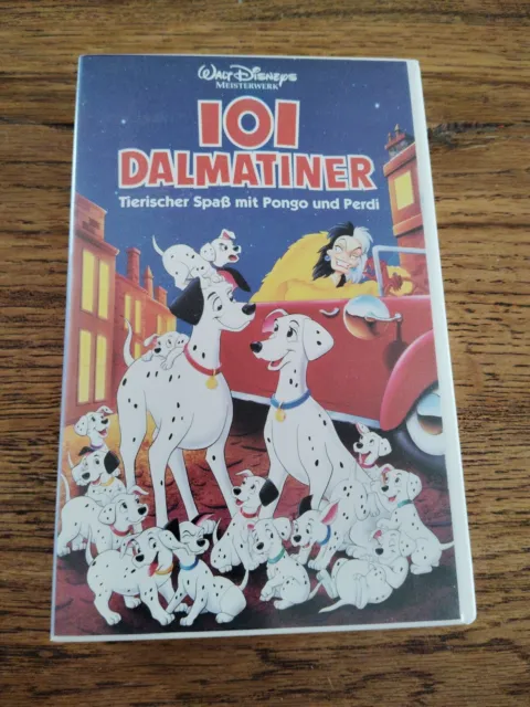 101 Dalmatiner VHS mit Hologramm, Walt Disneys Meisterwerke