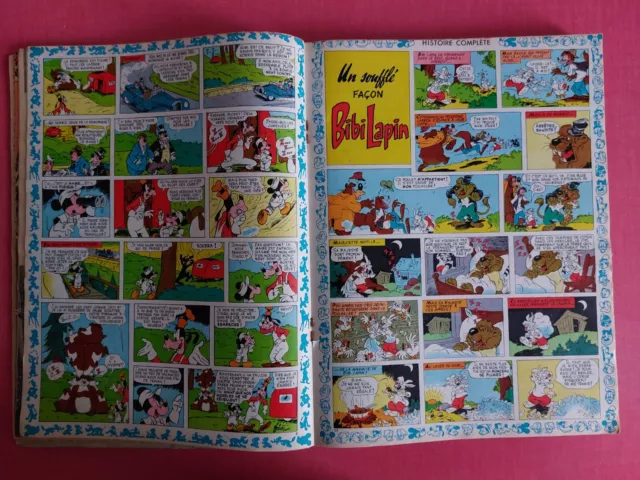 Album du journal de Mickey N° 21 -1961- Du n° 451 à 470 .Ed Walt Disney 3
