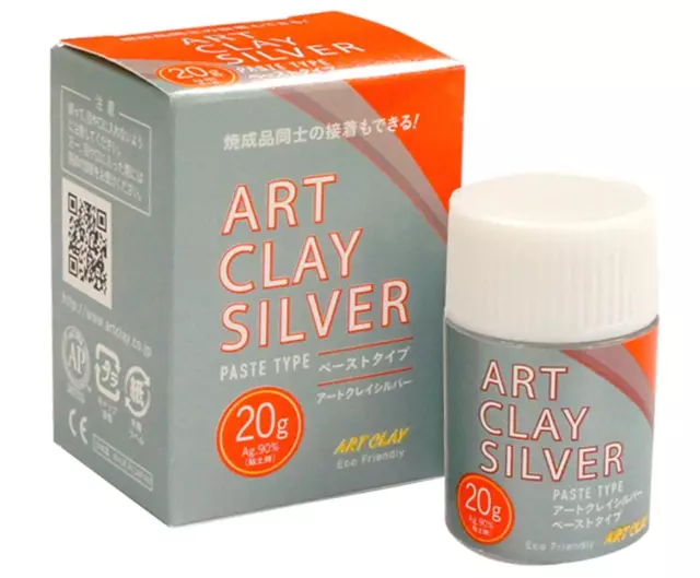 Art Clay Silver 20g Precious Metal Clay Silver PMC Low Fire Series Pastentyp