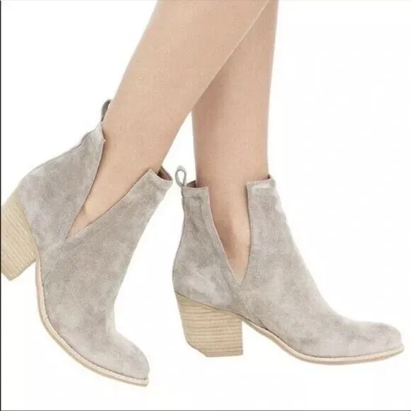 New Free People Suede Infinity Heel Boot By Size Us 10