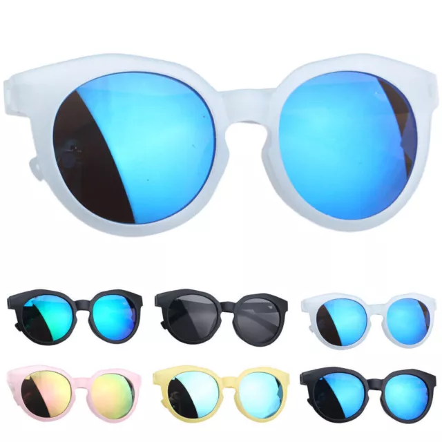 Round Goggles Sunglasses UV400 Frame for Toddler Children Kids Baby Girls Boy ☆