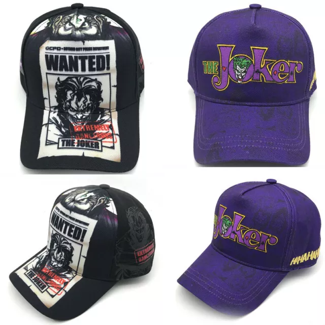 the Joker Jack Napier cotton baseball cap embroidery Snapback hip hop hat