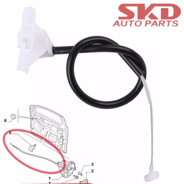 Seilzug Türöffner Kabel Zug Bowdenzug Türgriff Für Smart 450 Fortwo Coupe Cabrio