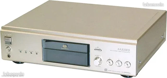 SONY SCD-XA333ES HAUT de gamme SACD-Player Champagne LECTEUR SCD CD