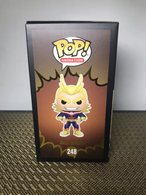 Funko Pop - My Hero Academia - All Might Silver Chrome Funimation Exclusive #248 3