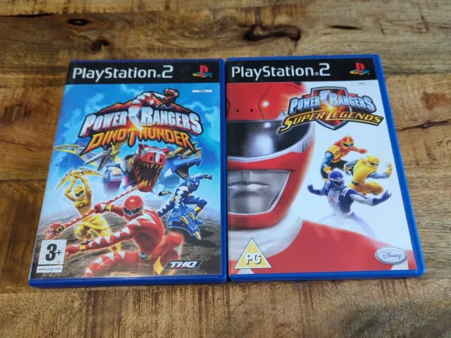 Power Rangers Dino Thunder & Super Legends - PS2 Complete