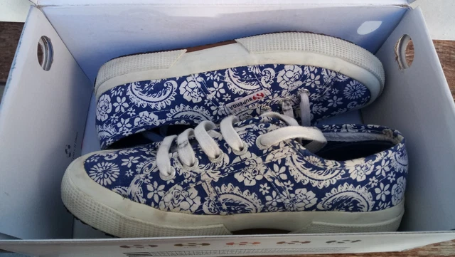 Superga Scarpe ginnastica FANTASY ARABESQUE blu navy Donna Sneaker N.35