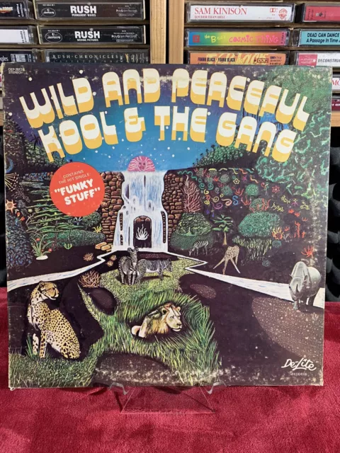 KOOL AND THE GANG - WILD AND PEACEFUL 1973 US De-Lite Vinyl Lp