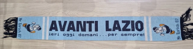 Écharpe Ultras Lazio 1987 – Modèle Irriducibili Curva Nord, Occasion Vintage Italie
