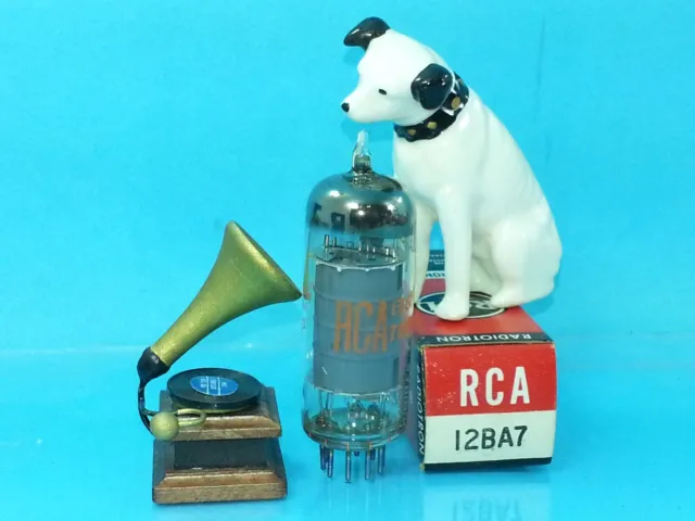 Rca 12Ba7  Tube Single Nos Nib Perfect Original Box High Test!