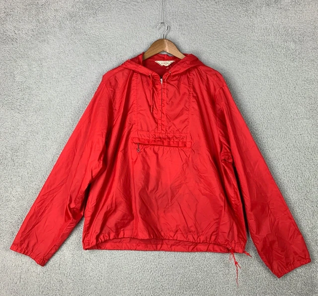 Vintage McGregor Men's Self-Park Parka Hooded Nylon Windbreaker USA X-Large 70's