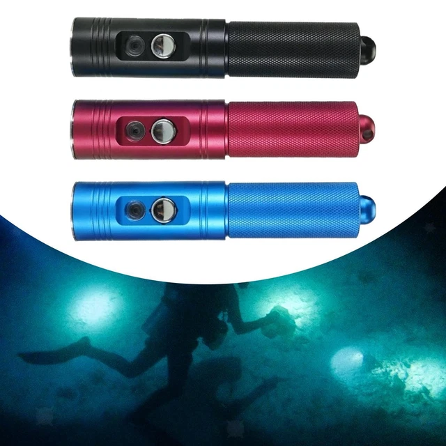 Lampe Torche De Plongée Scube 1200LM – étanche – Pour Pêche, Camping, Aventure
