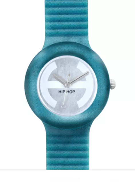 HIP HOP Orologio Donna Solo Tempo HWU0340 Cinturino Silicone Turchese