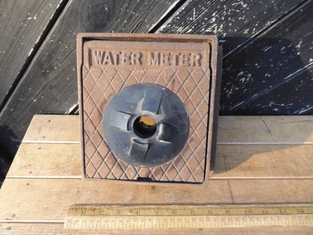 Thomas Dudley Cast Iron Water Meter Cover / Water Meter Inspection cover .