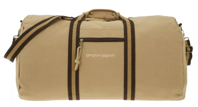 Tasche SPEAR DUFFLE BAG 60 Canvas Reisetasche Sporttasche Canvastasche CAMEL 3