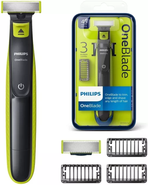 Rasoio elettrico Philips OneBlade QP2630/30, Rade regola barba e