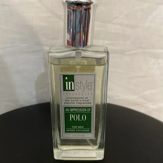 Instyle Fragrances Men's Spray Cologne 3.4 Oz *lnspired Ralph Lauren POLO Green*