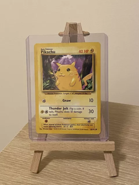 Pikachu 58/102 - Pokemon Promo Cards - Pokemon