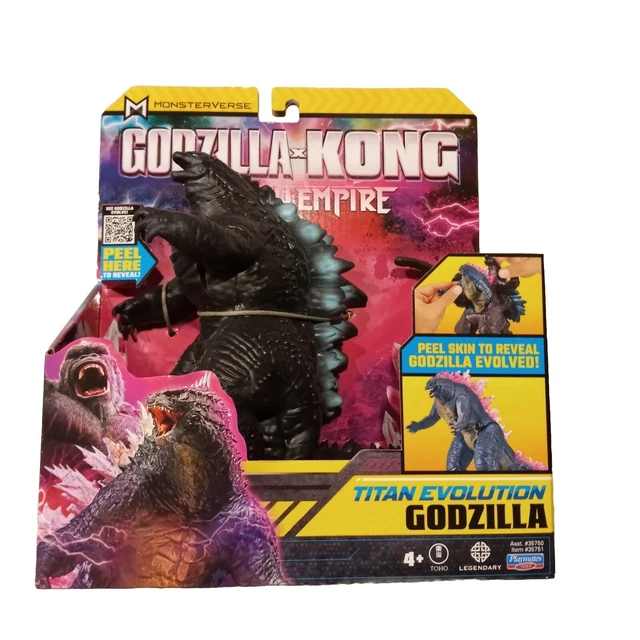 Godzilla X Kong – Figura Titan Evolution De 7 Pulgadas, Pela La Piel Para Revelar Su Evolución