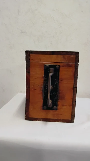 Malle de poupée vintage/antique, étui de poupée bébé