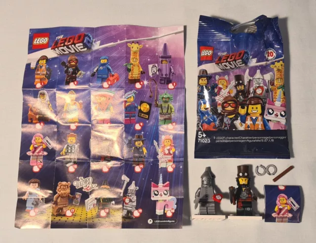 LEGO Movie Minifigure da collezione 71023 Uomo di latta e Abe, 100% con pezzi di ricambio