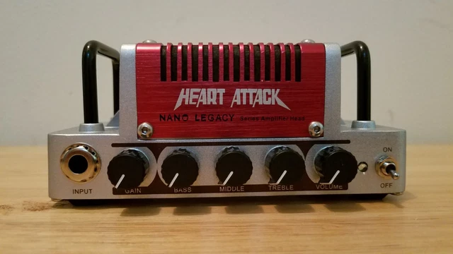 Hotone Nano Legacy "Heart Attack" 5 watt Amplifier Head.